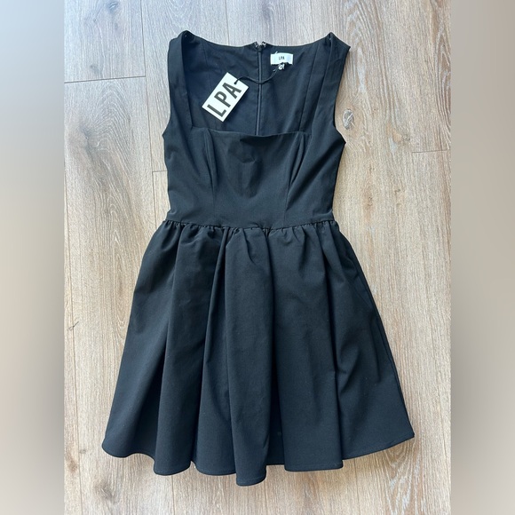 LPA Black Mini Dress - Picture 1 of 6